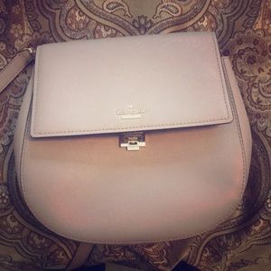 Kate Spade Mauve colored leather crossbody